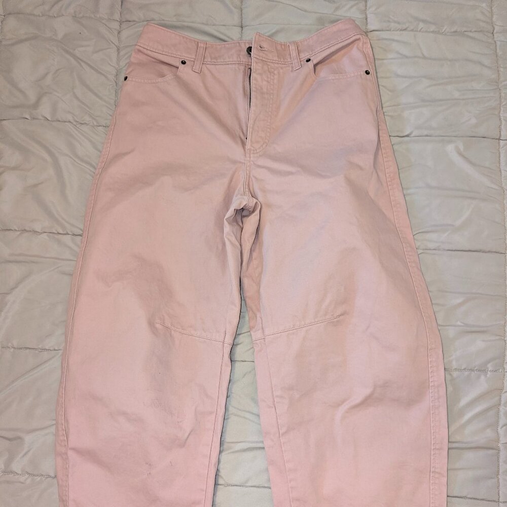 Old Navy Barrel Leg Pants. Pink. Size Small - 4